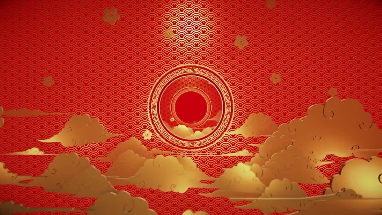 Video Stock Chinese Style Representation Of The Sun And Sky Live Wallpaper For PC - Free Download