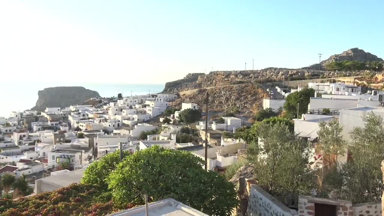 Stock Video Coastal Village On A Hot Day Live Wallpaper For PC - Free Download