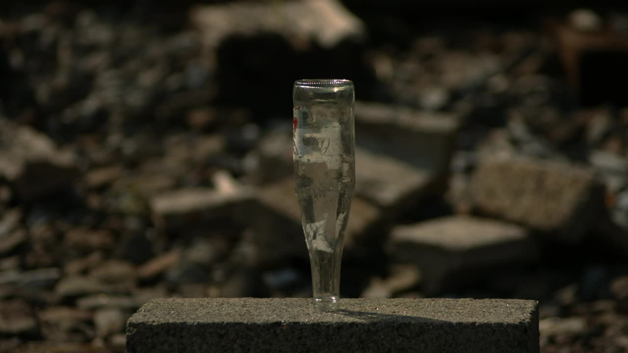 Free Video Stock Smashing A Glass Bottle With A Sledge Live Wallpaper - Free Download