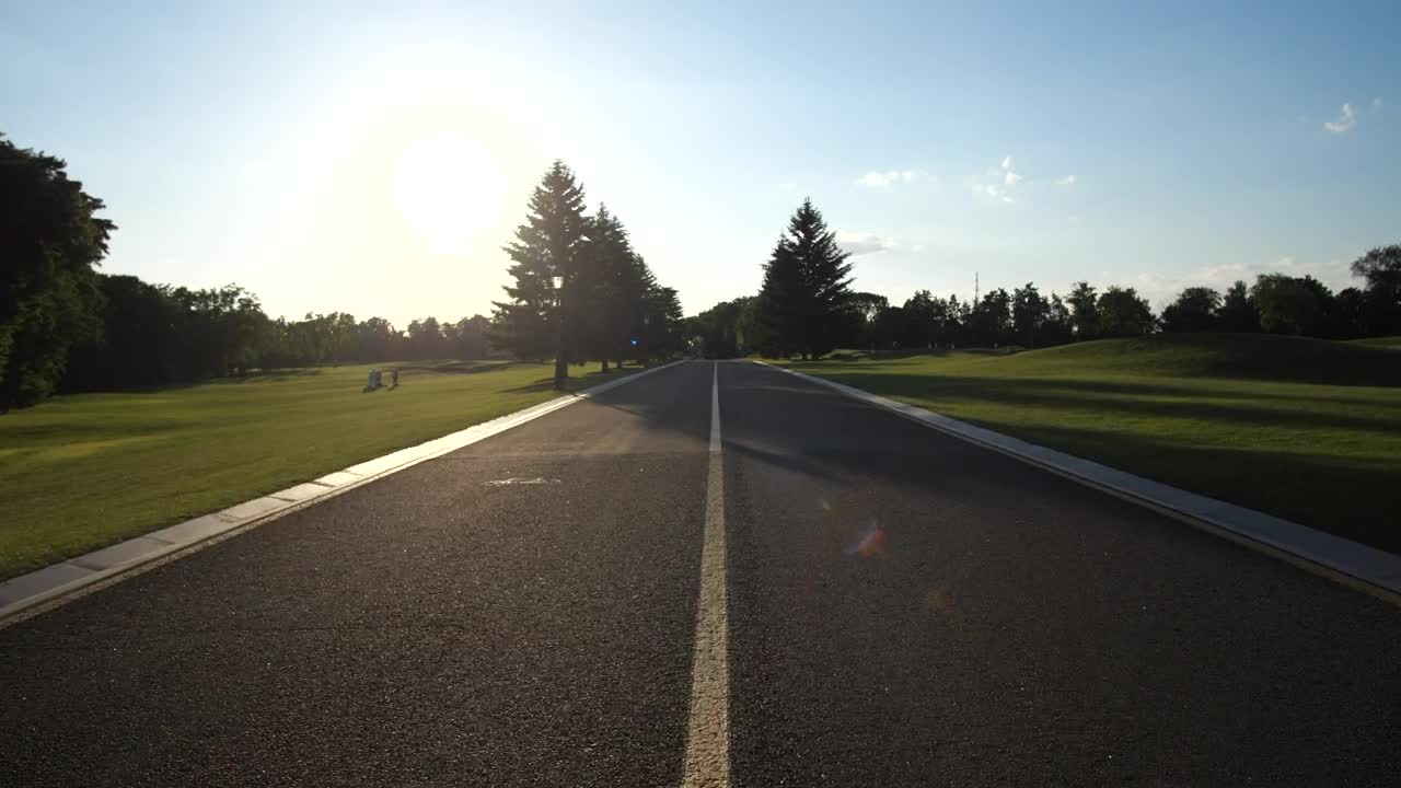 Stock Video Couple Riding Bikes Down A Road Live Wallpaper For PC - Free Download