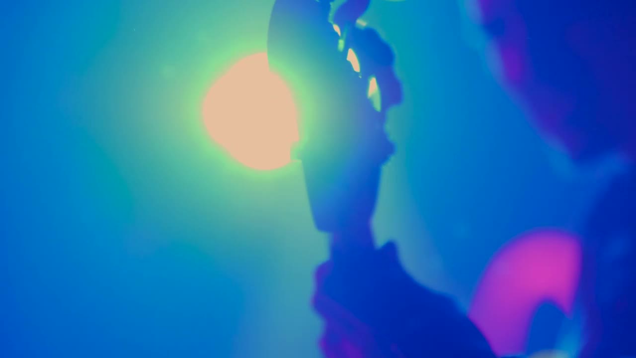 Stock Video Guitarist Playing On Stage Live Wallpaper For PC - Free Download