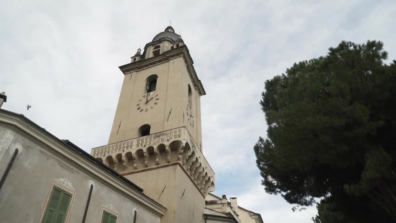 Video Stock Chapel With A Clock Live Wallpaper For PC - Free Download