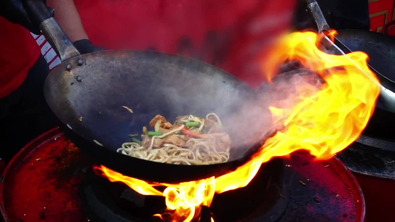 Stock Video Cooking Asian Food Live Wallpaper For PC - Free Download