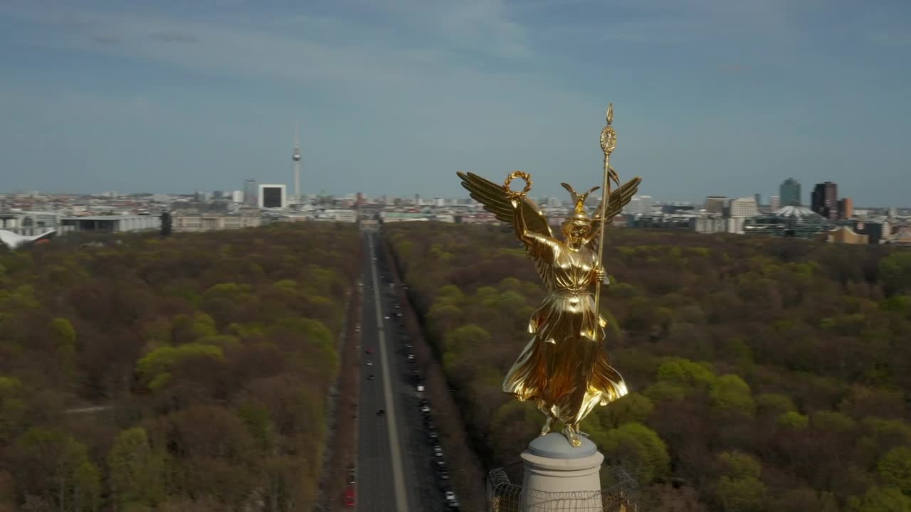 Stock Video Berlin From The Victory Column At The Top Live Wallpaper For PC - Free Download