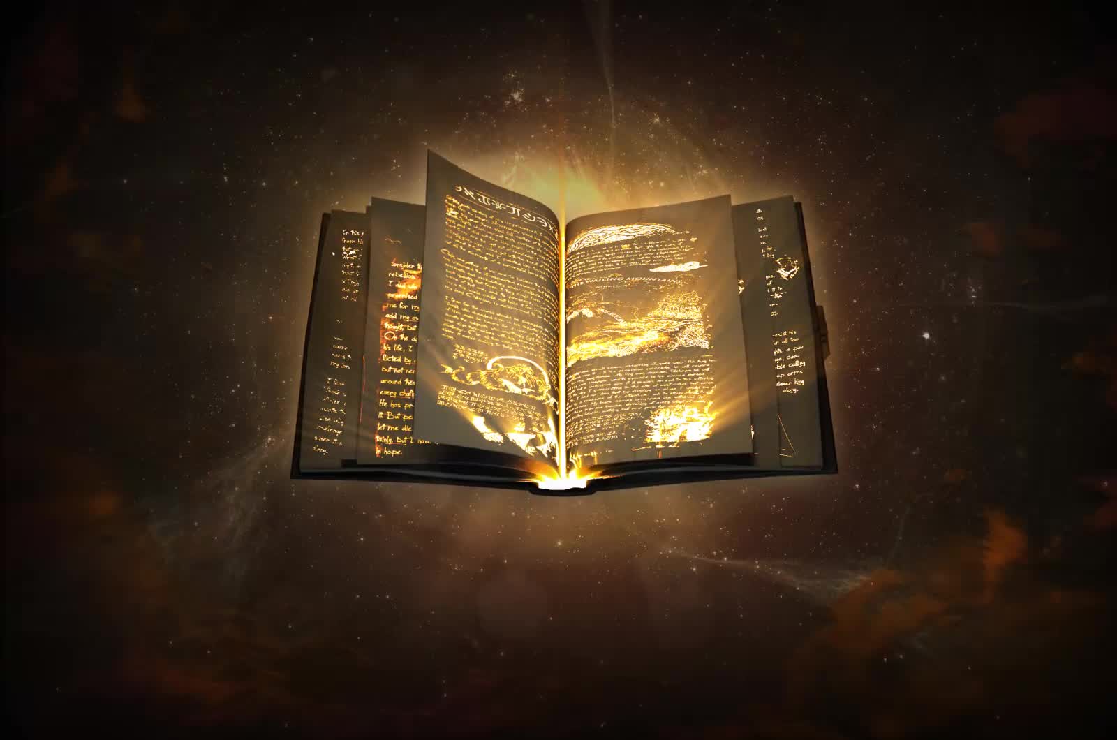 DOTA 2 Book Animated Wallpaper - Free Download