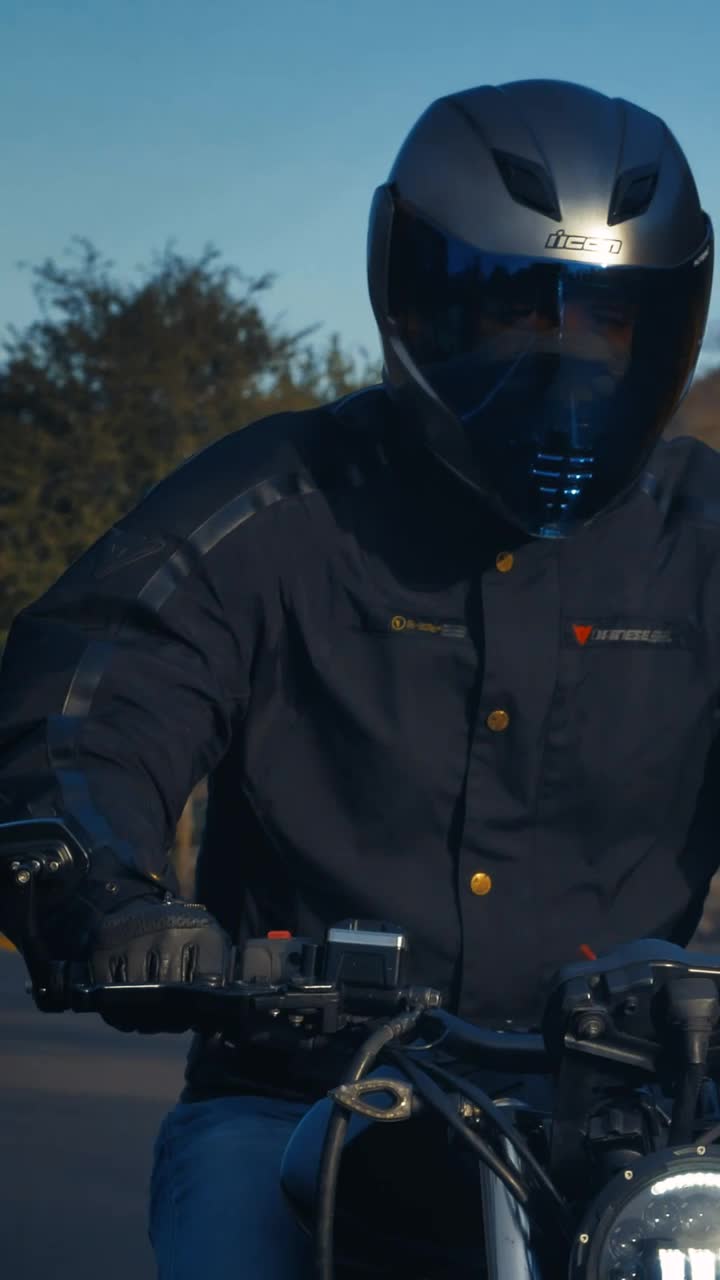 Stock Video Man On Motorcycle On A Road Close U Animated Wallpaper - Free Download