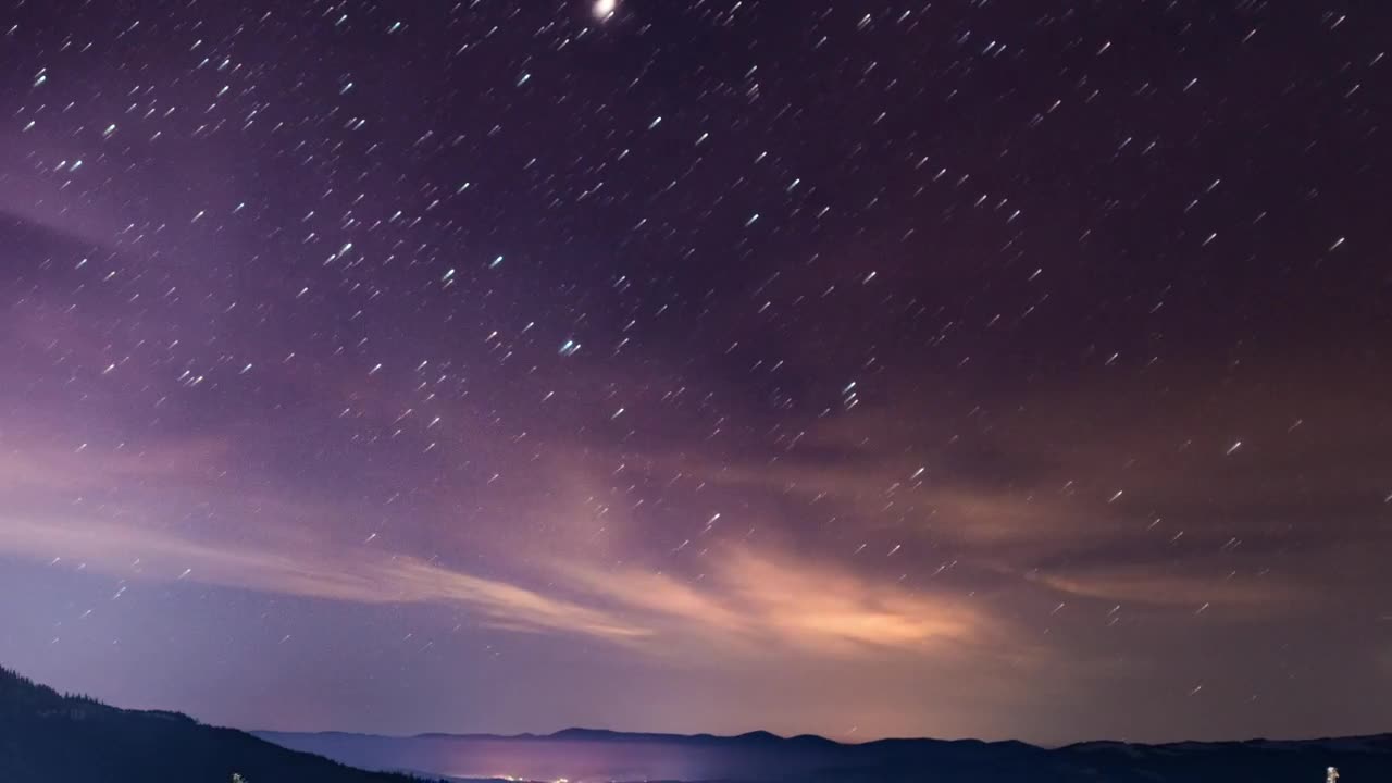 Stock Video Milky Way Time Laps Animated Wallpaper - Free Download