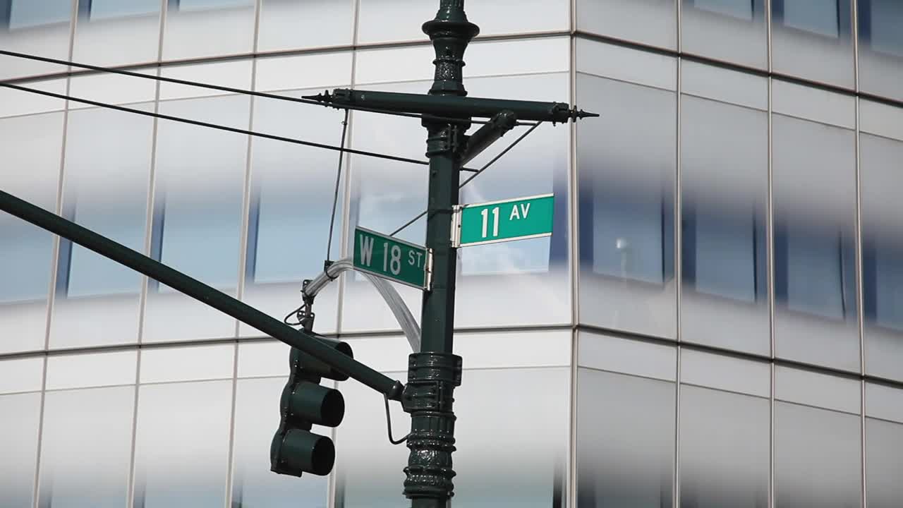 Free Video Stock Street Signs By A Traffic Light Live Wallpaper - Free Download