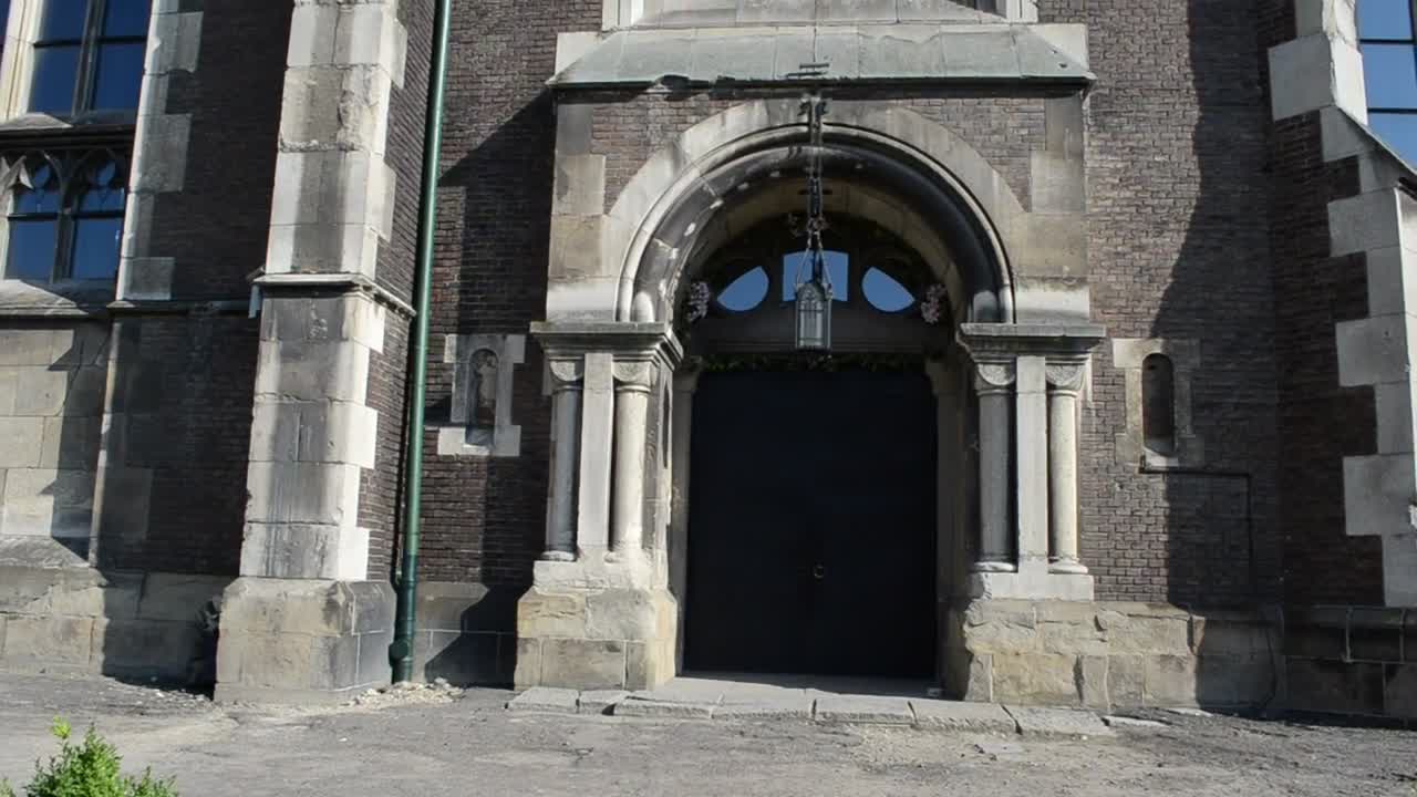 Stock Video Grey Brick Building In Lviv Live Wallpaper For PC - Free Download