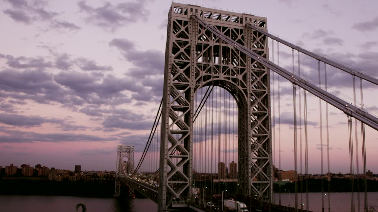 Free Stock Video Rush Hour Traffic Across The Washington Bridge Live Wallpaper - Free Download