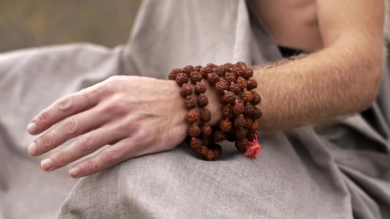 Stock Video Mans Hands When Starting Meditatio Animated Wallpaper - Free Download