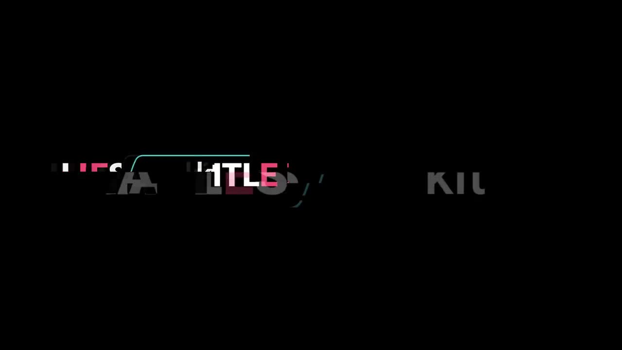Free Stock Video Two Word Glitch Title Live Wallpaper - Free Download