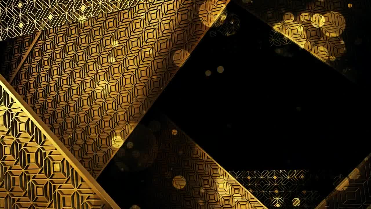 Free Stock Video Shapes With Golden Award Concept Live Wallpaper - Free Download
