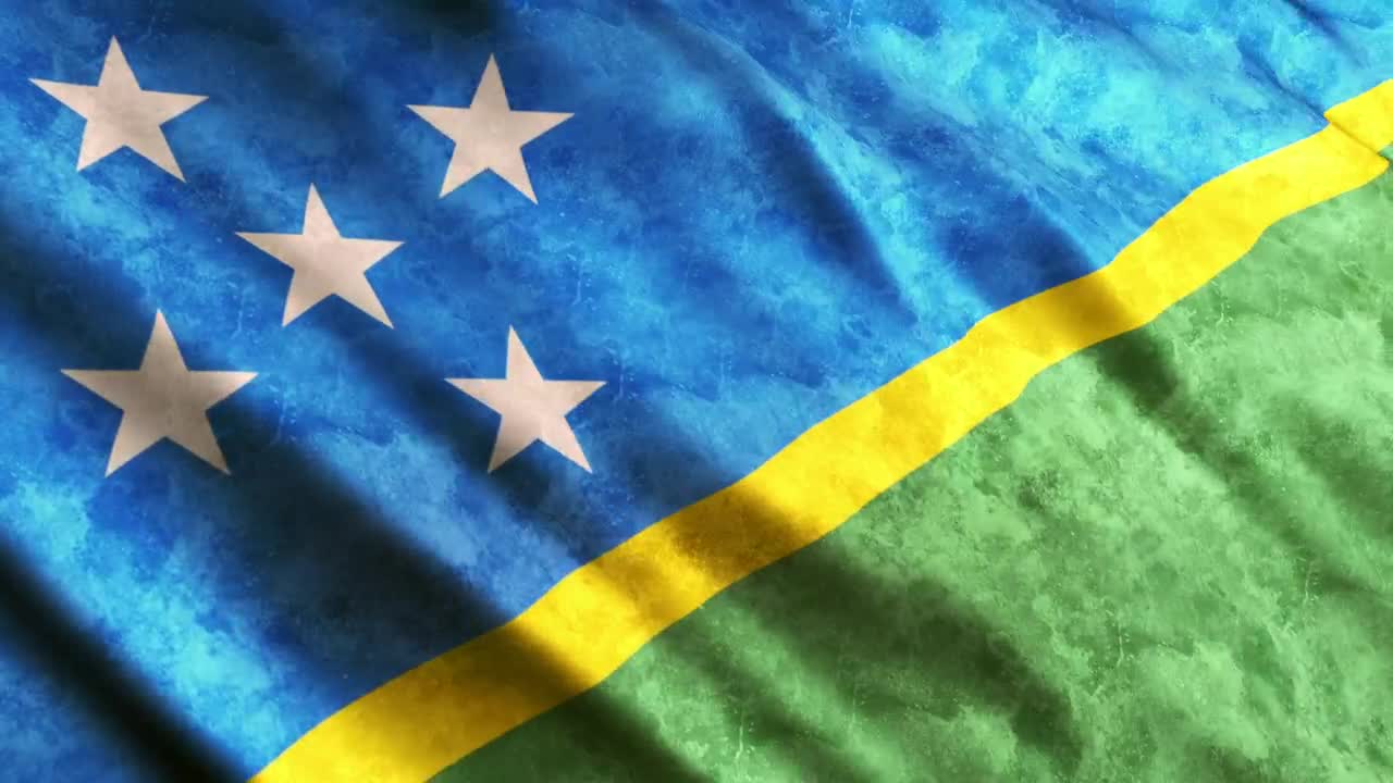 Free Video Stock Solomon Islands Waving Flag Live Wallpaper - Free Download
