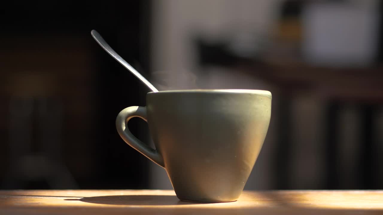 Free Video Stock Steaming Mug Live Wallpaper - Free Download