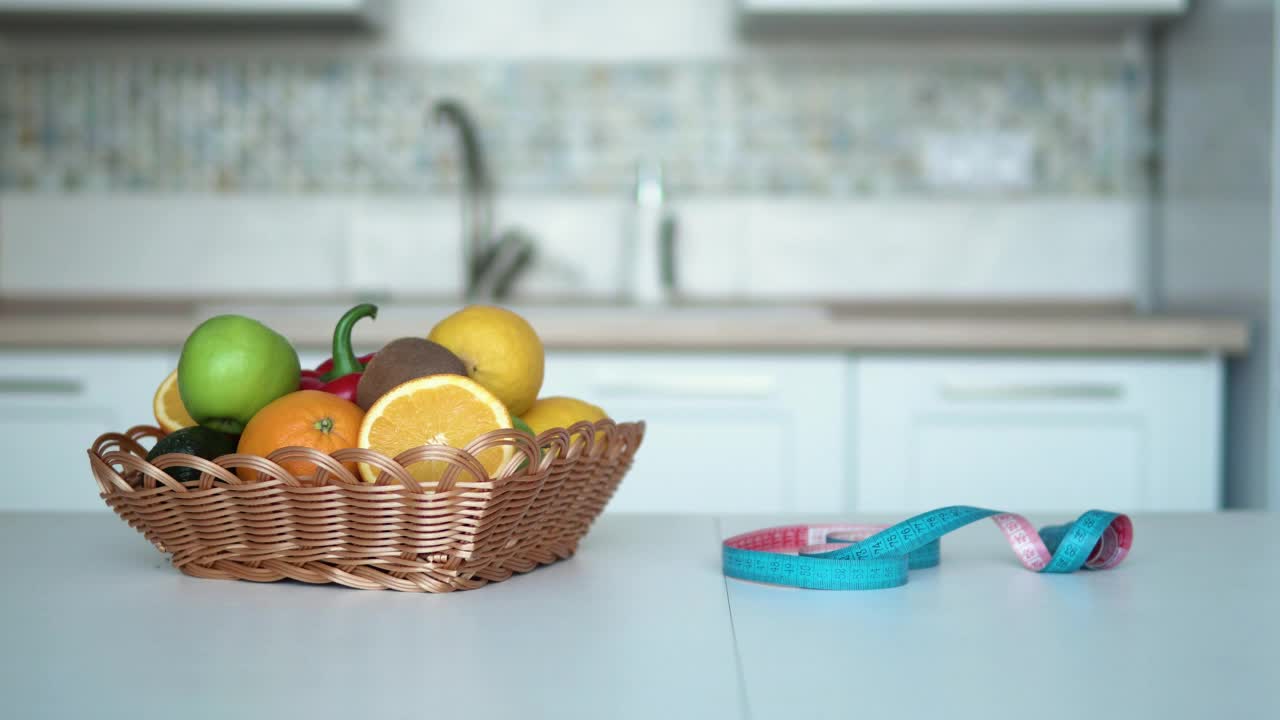 Stock Footage Woman Celebrates Weight Loss With Waist Measurement Live Wallpaper - Free Download