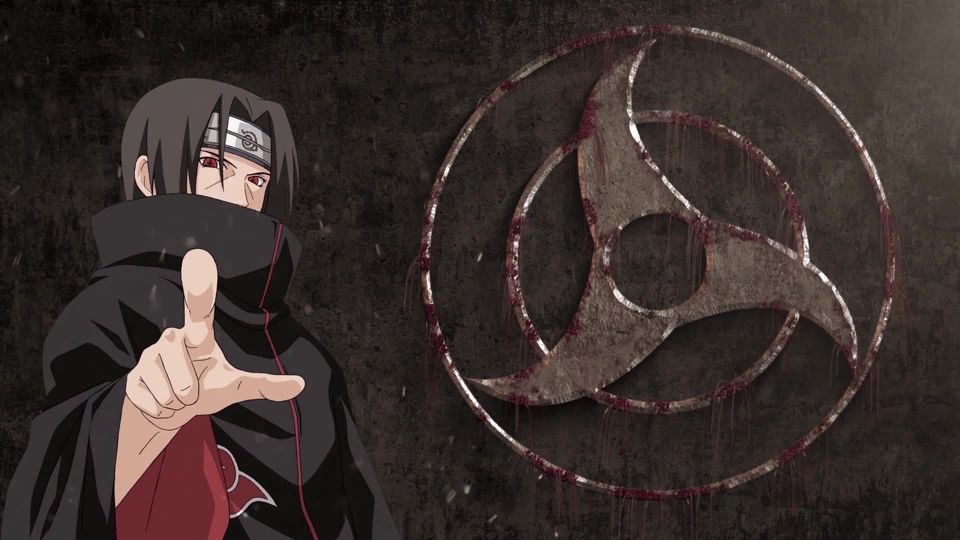 Itachi Naruto Sharingan Live Wallpaper - Free Download