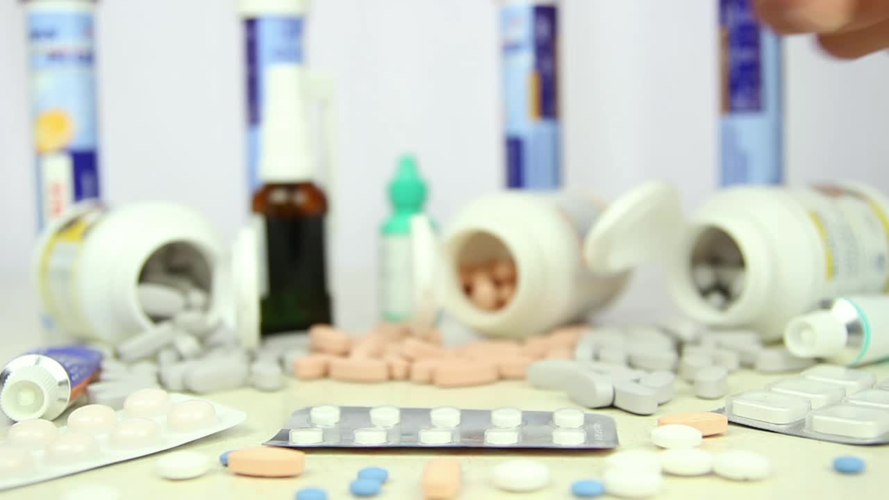 Stock Video Conceptual Video Of Medical Pills Live Wallpaper For PC - Free Download