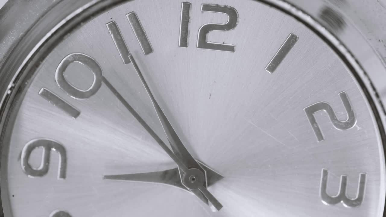 Stock Video Metal Analog Clock Moving Fast In A Close Up Sho Animated Wallpaper - Free Download