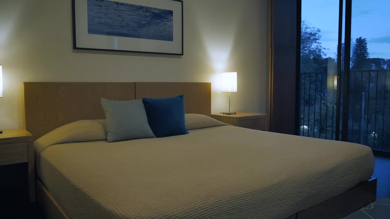 Stock Video Master Bedroom And Windo Animated Wallpaper - Free Download
