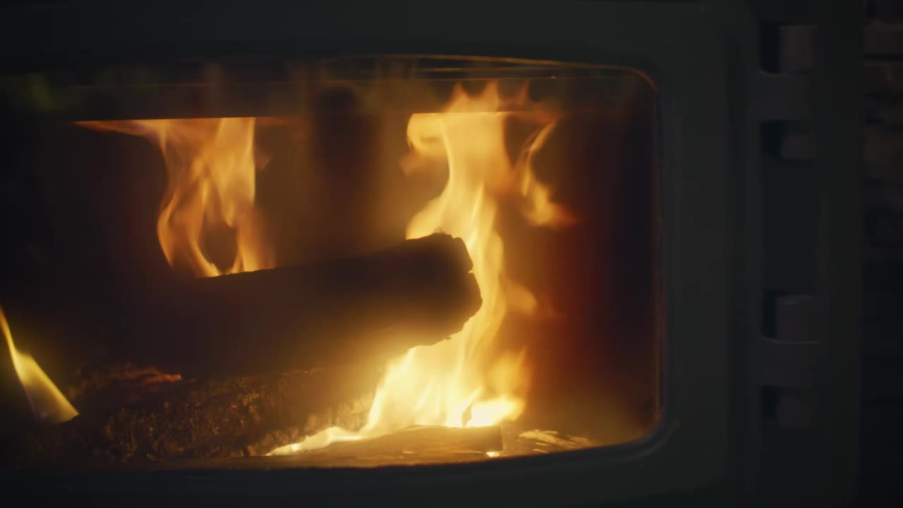 Stock Video Fire Texture Of A Modern Fireplace Live Wallpaper For PC - Free Download