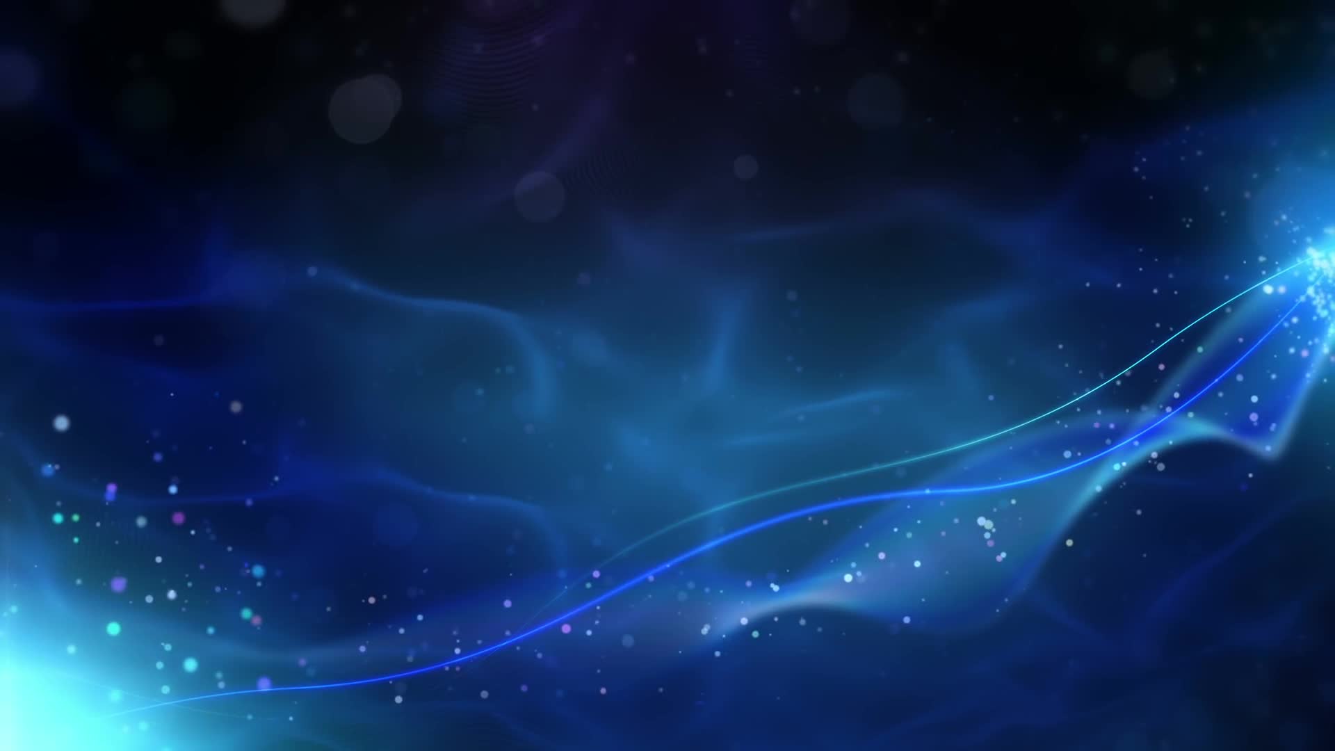 Blue Abstract Waves Live Wallpaper - Free Download