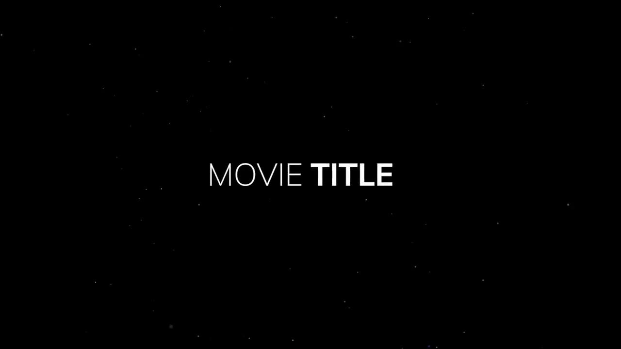Video Stock Cinematic Title With Particles Live Wallpaper For PC - Free Download