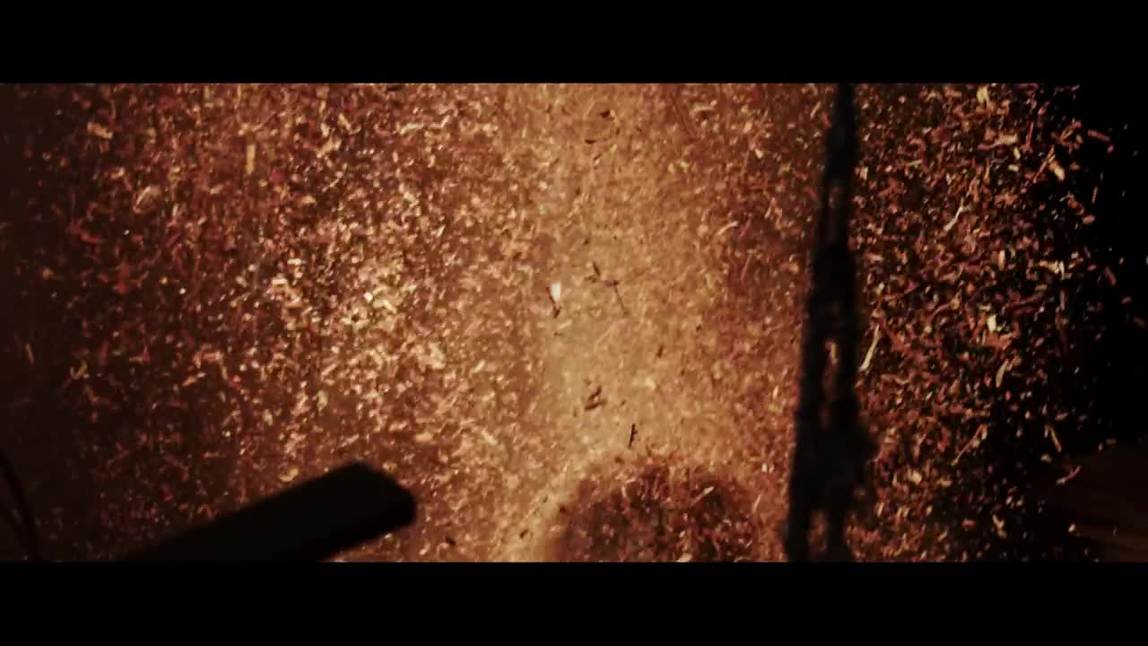 Stock Video Creepy Man In A Gas Mask Throwing Sawdust Live Wallpaper For PC - Free Download