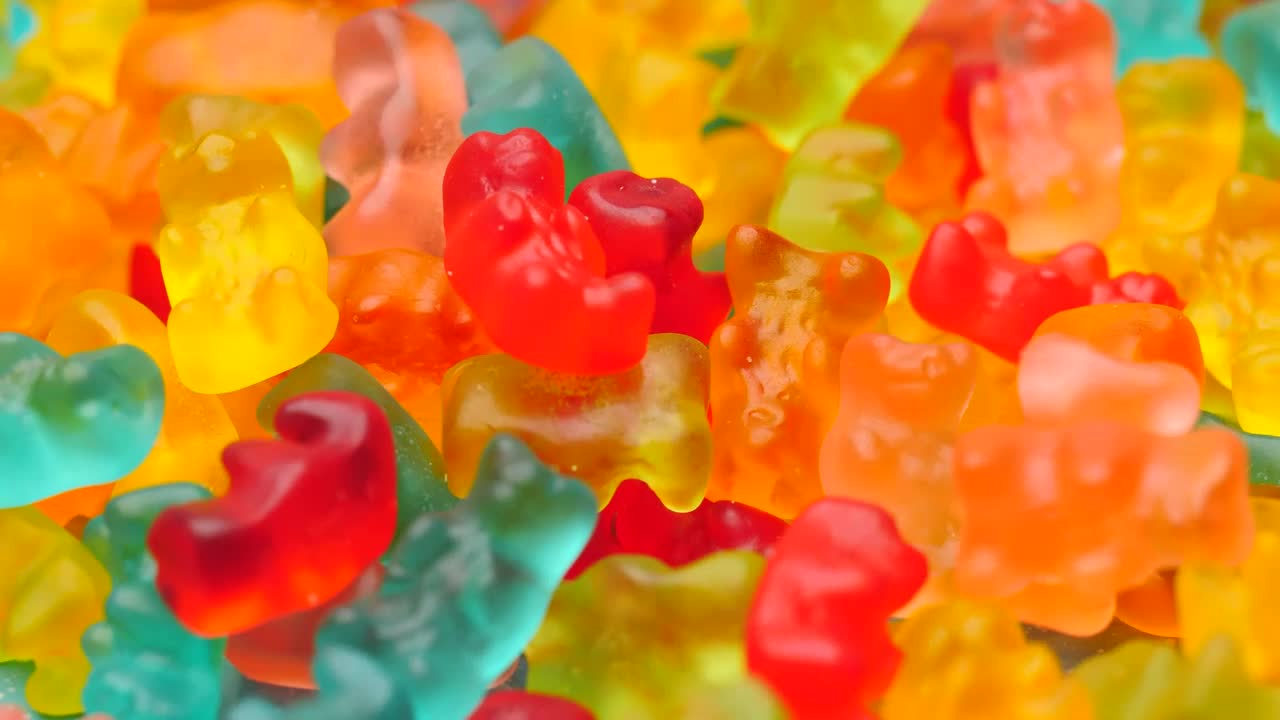 Free Stock Video Rotating Gummy Bear Texture Live Wallpaper - Free Download