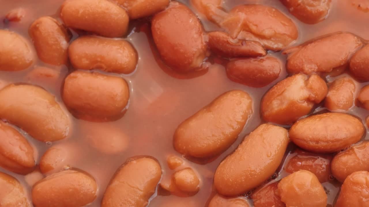 Stock Video Beans Cooked In Water Seen Very Close Live Wallpaper For PC - Free Download