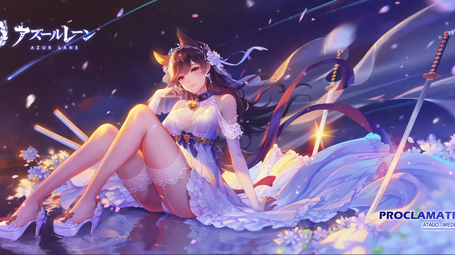 Azur Lane Cute Girl With Dress Anime Live Wallpaper - Free Download