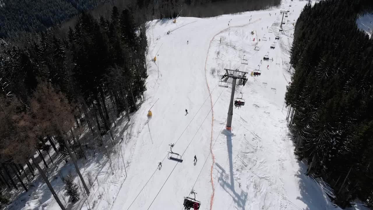 Stock Video Flying Over The Sky Lifts In The Mountain Live Wallpaper For PC - Free Download