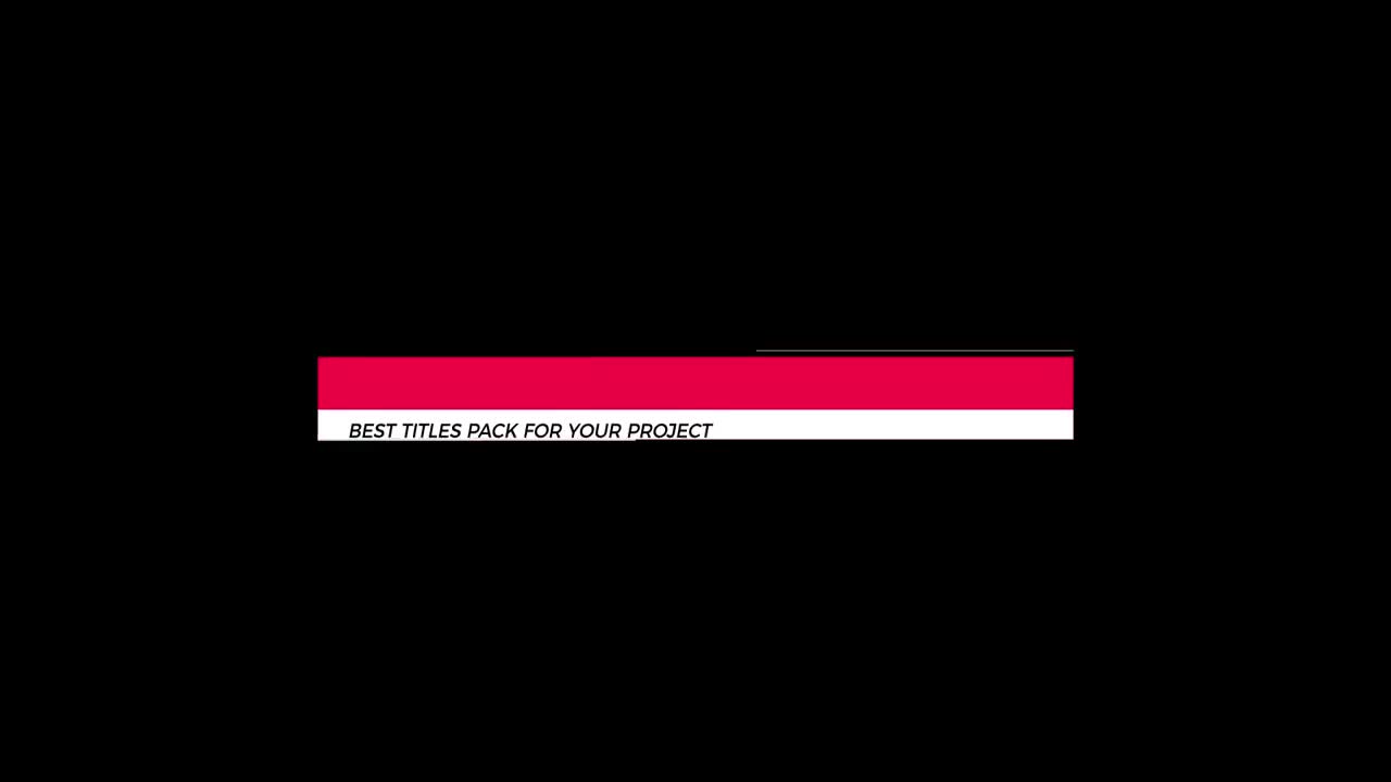 Stock Video Lower Third With Three Text Boxes Animated Wallpaper - Free Download