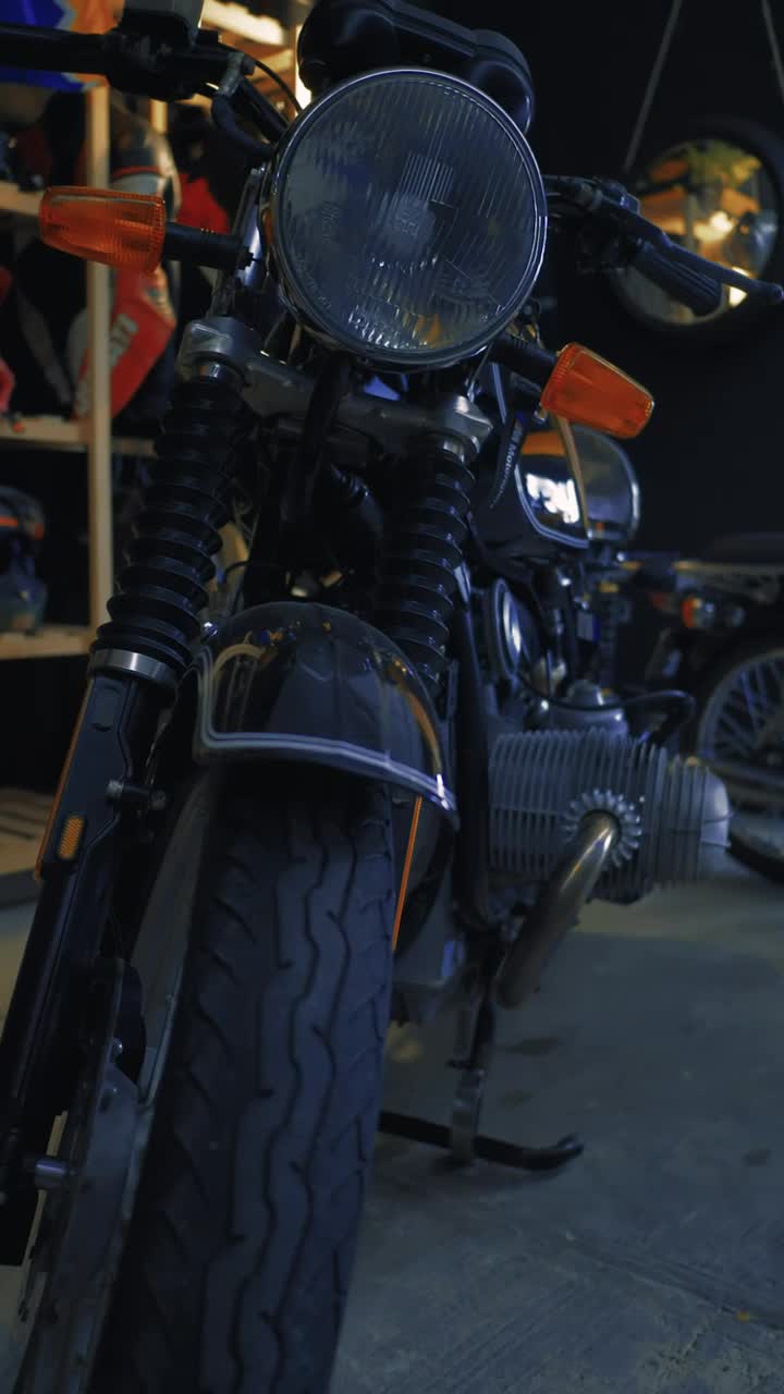 Video Stock Close Up View Of A Motocross Motorcycle Live Wallpaper For PC - Free Download