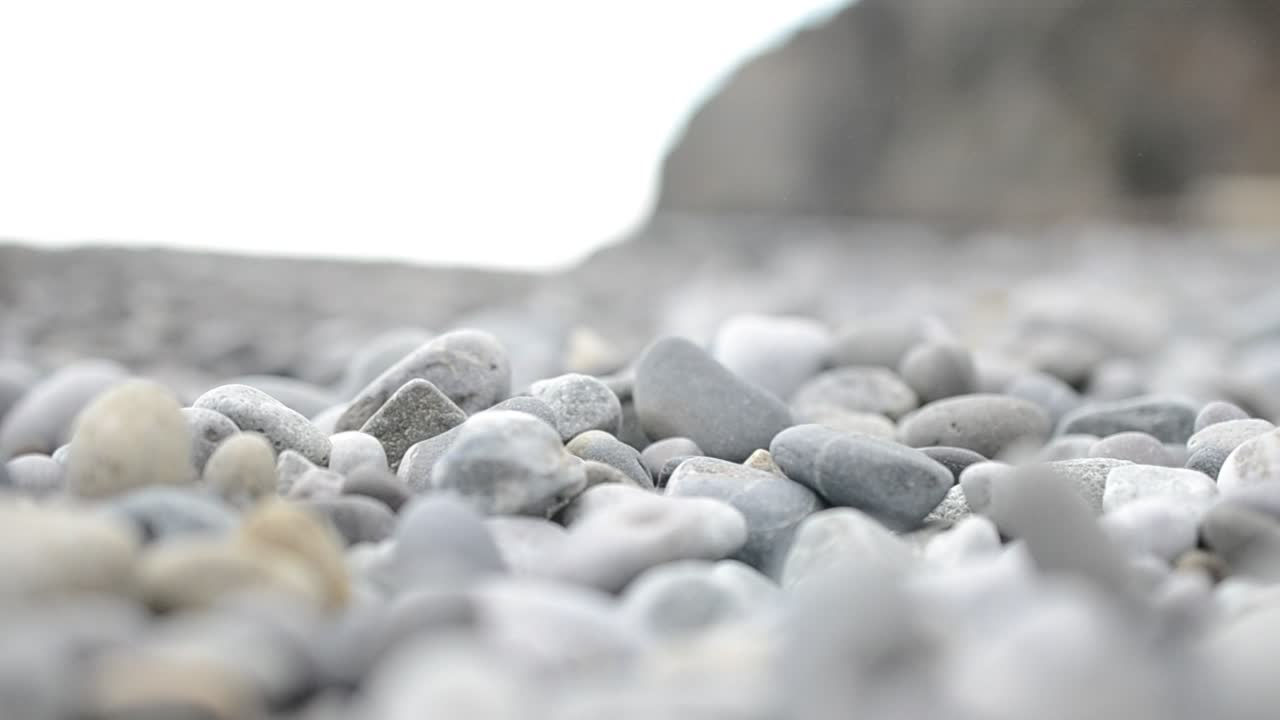 Free Video Stock Stones Covering A Beach Live Wallpaper - Free Download