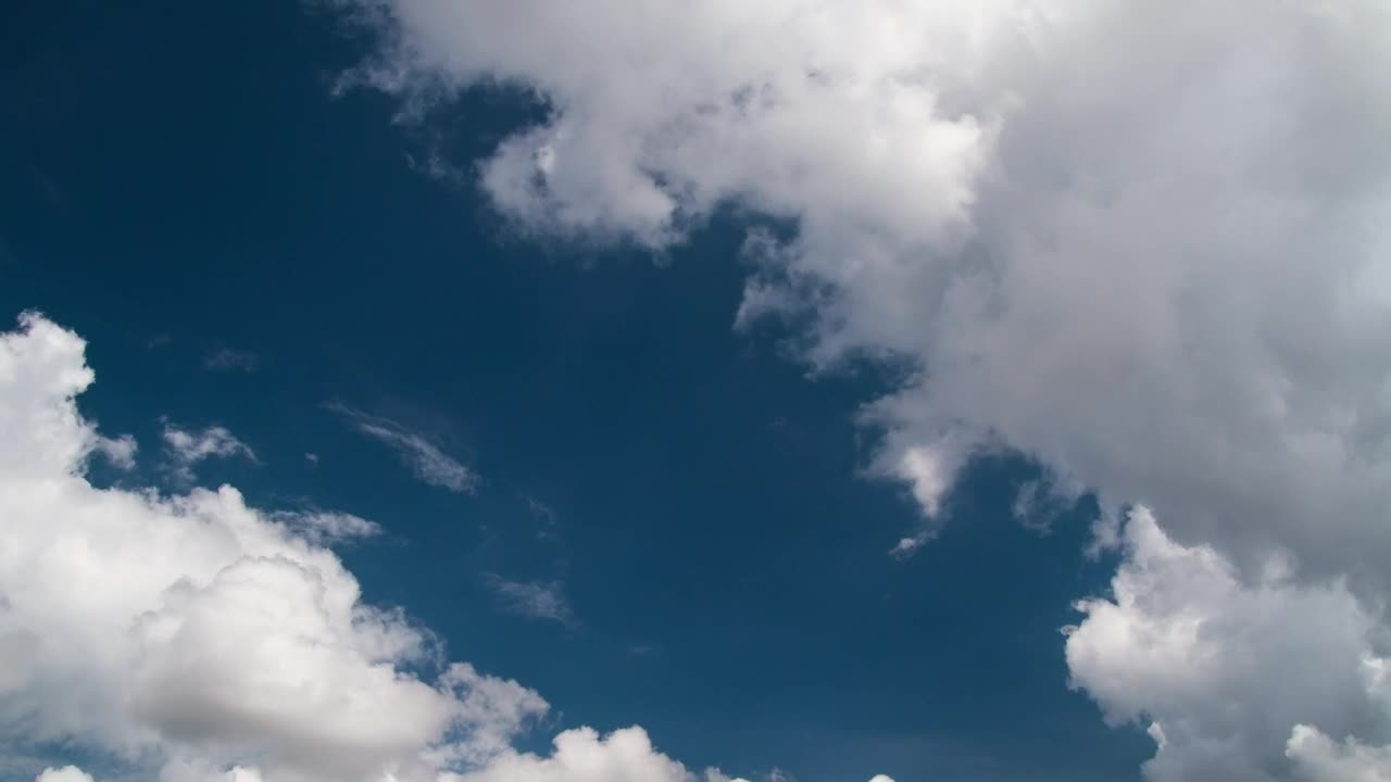 Stock Video Clouds Parting To Reveal A Blue Sky Live Wallpaper For PC - Free Download