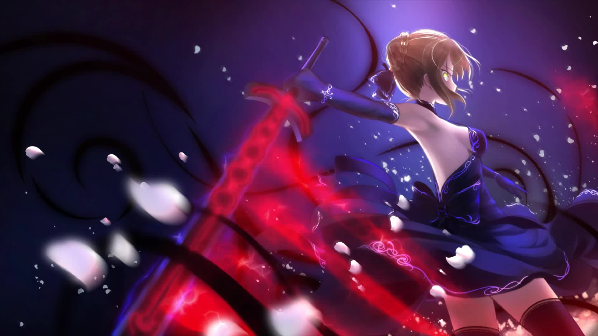 Fate  Saber  Alter  Live  Desktop  Wallpaper - Free Download