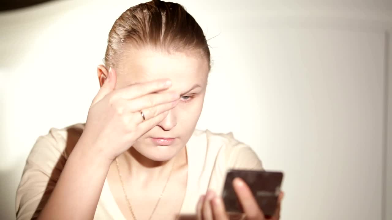 Stock Footage Woman Applying Cream To Her Skin Live Wallpaper - Free Download