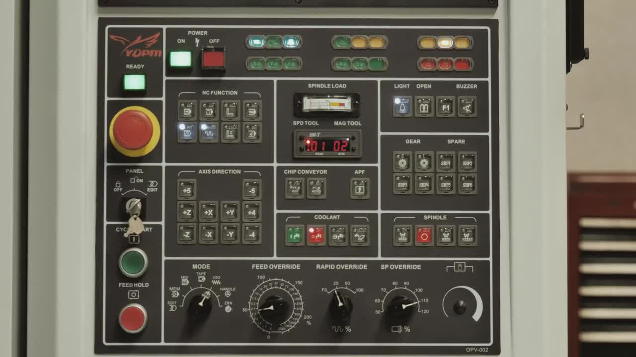 Stock Video Controller On Industrial Machine Live Wallpaper For PC - Free Download