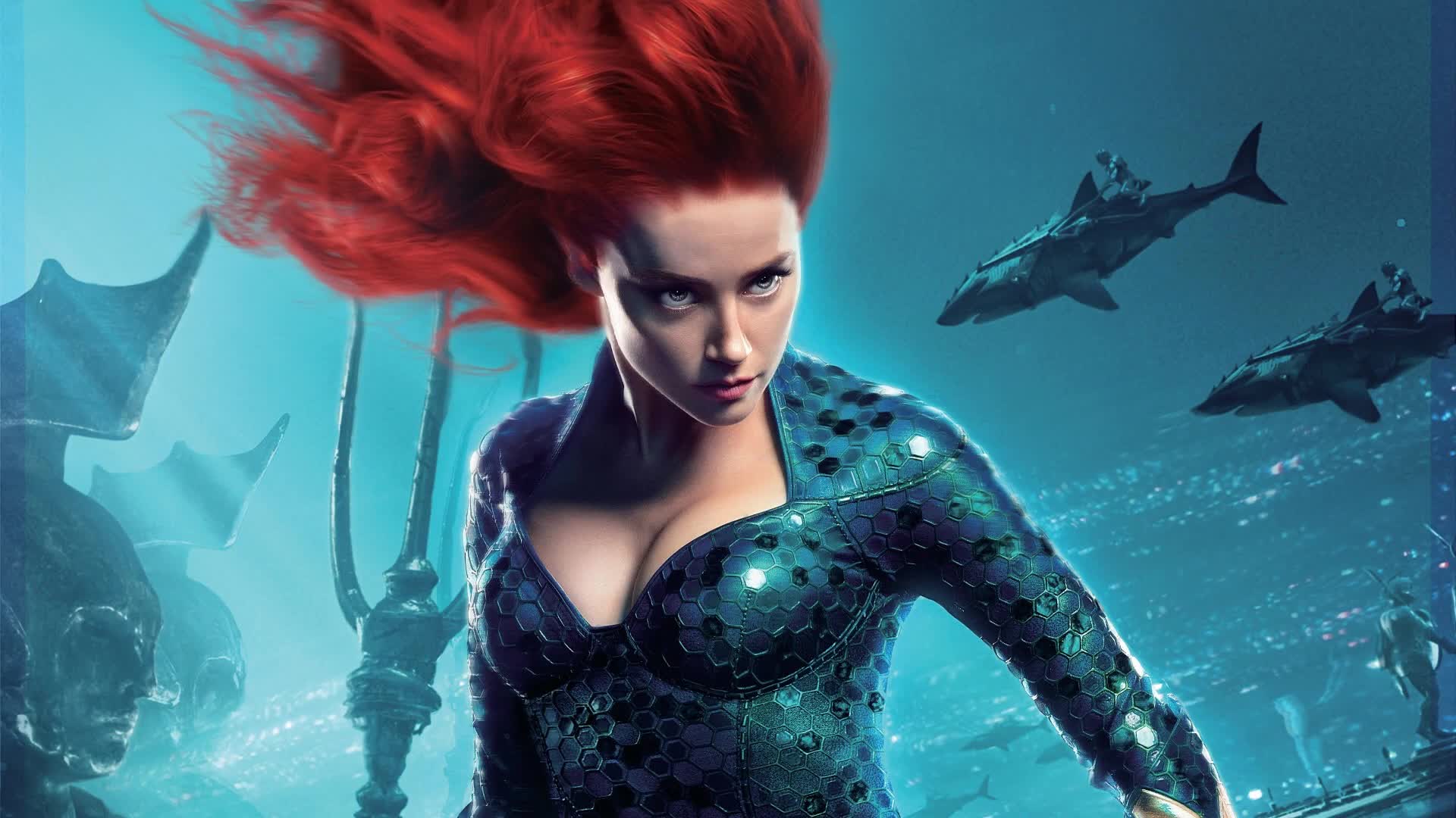 Amber  Heard  Mera  Aquaman  Movie  Live  Wallpaper - Free Download