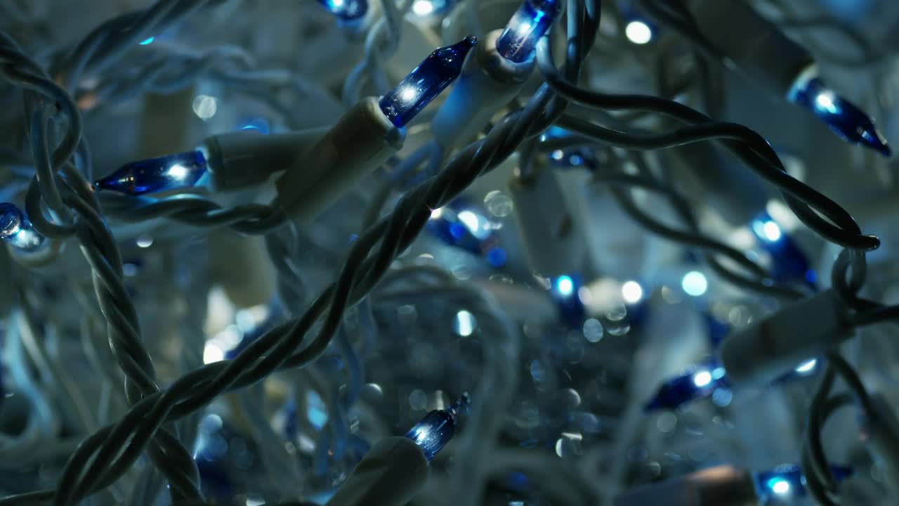 Free Stock Video Rotating Shot Of Ornamental Christmas Lights Live Wallpaper - Free Download