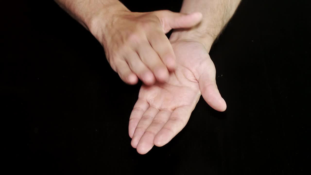 Stock Video Hands Clapping Against A Dark Background Live Wallpaper For PC - Free Download