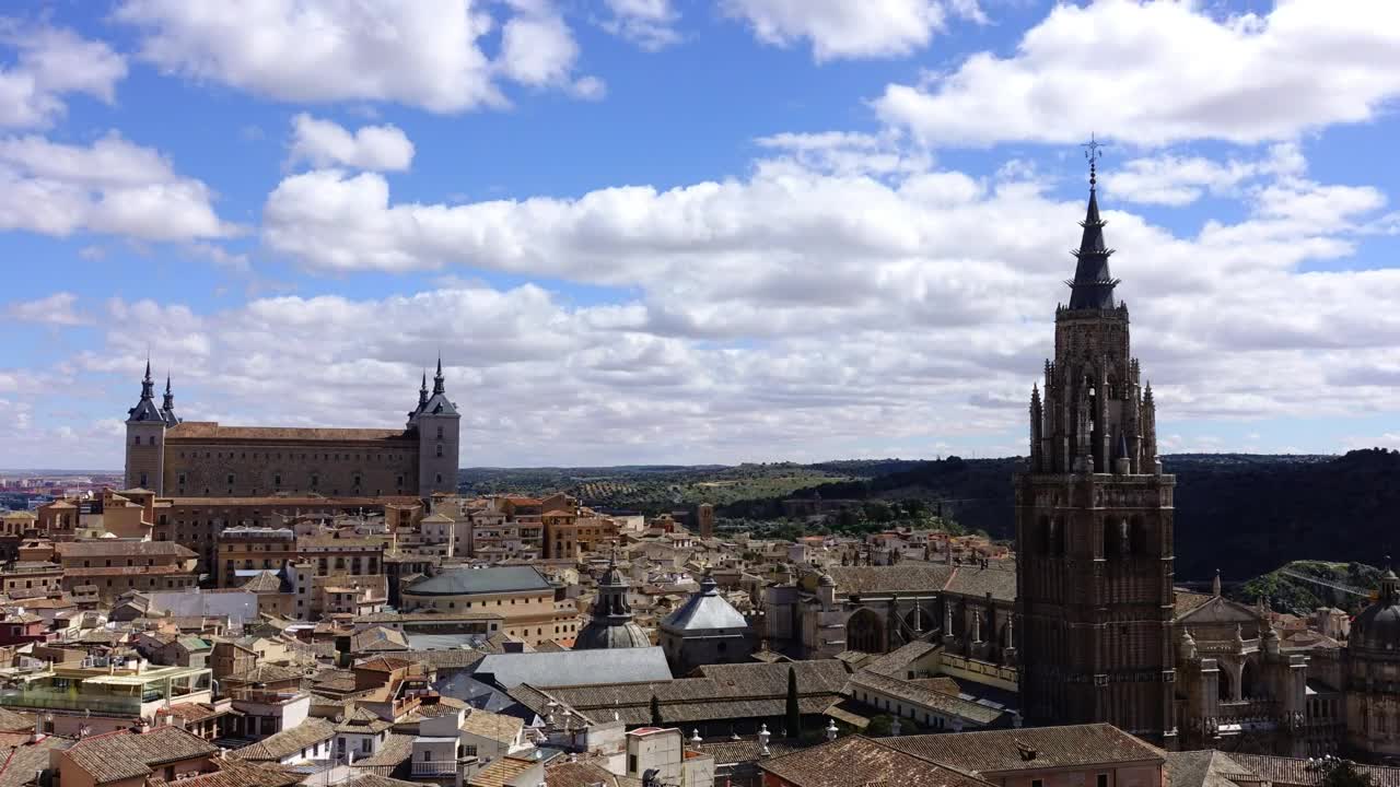 Video Stock Cathedral Saint Maria Seen From Afar Time Lapse Live Wallpaper For PC - Free Download