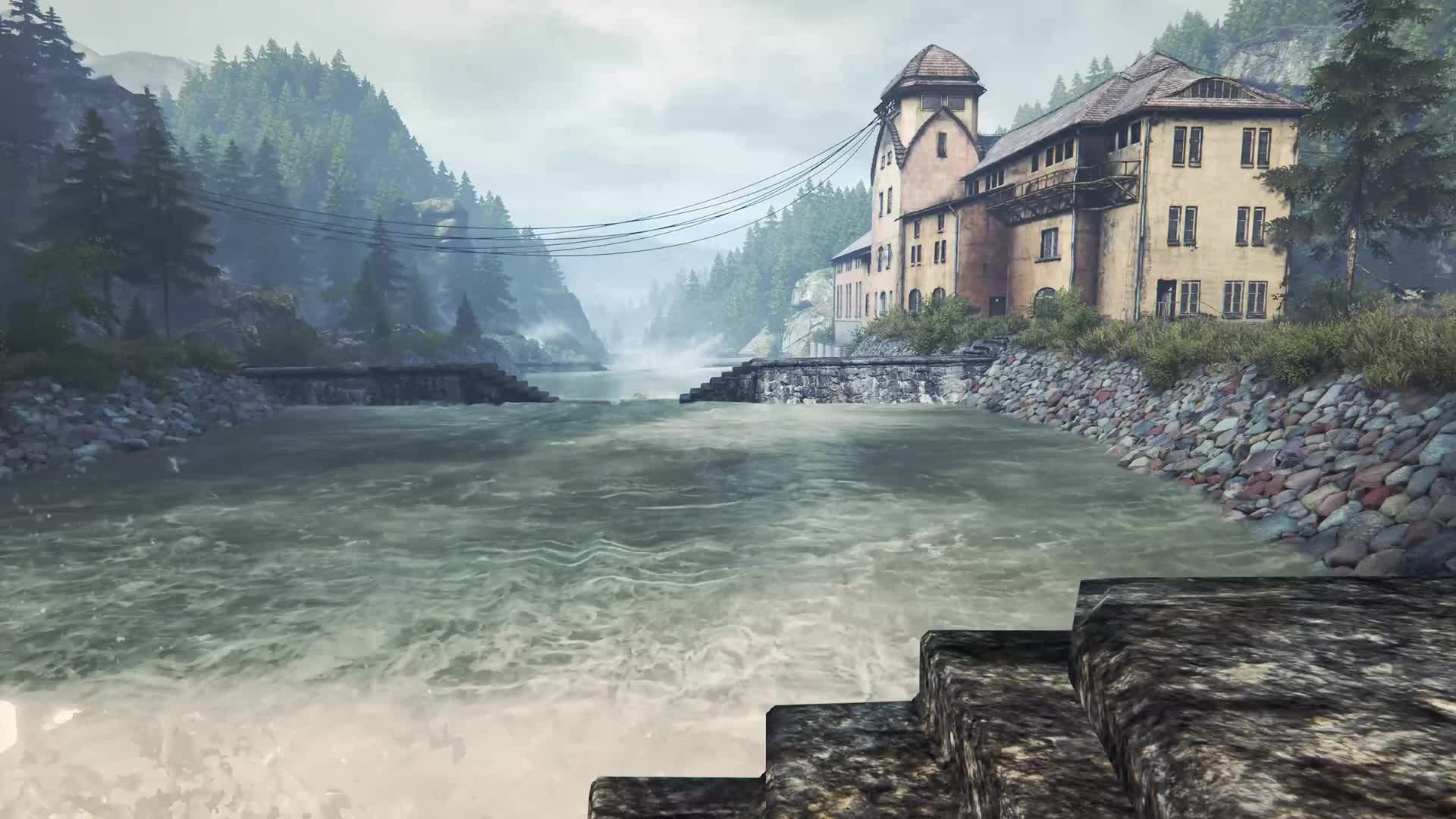 Ethan Carter Water From The Dam Live Wallpaper - Free Download