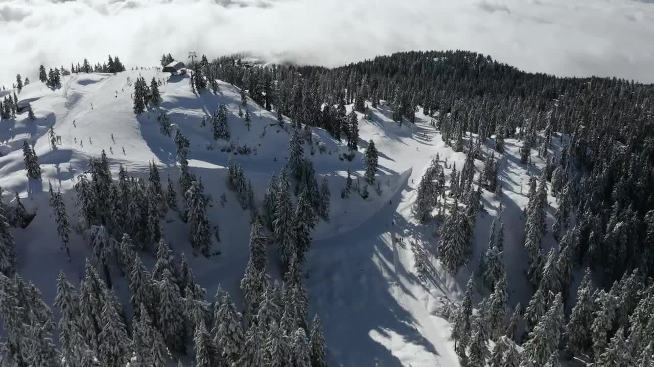 Free Video Stock top of a snow capped mountain Live Wallpaper - Free Download