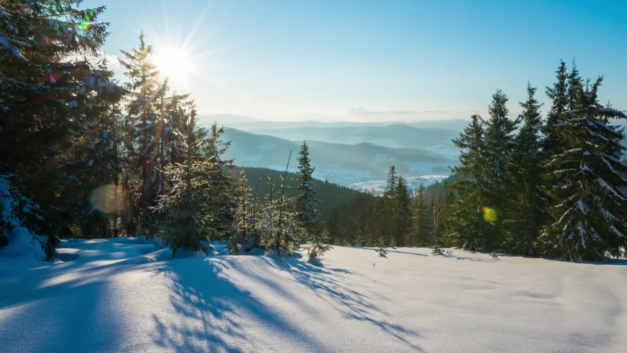 Free Video Stock time lapse of sunset and dusk from the mountains Live Wallpaper - Free Download