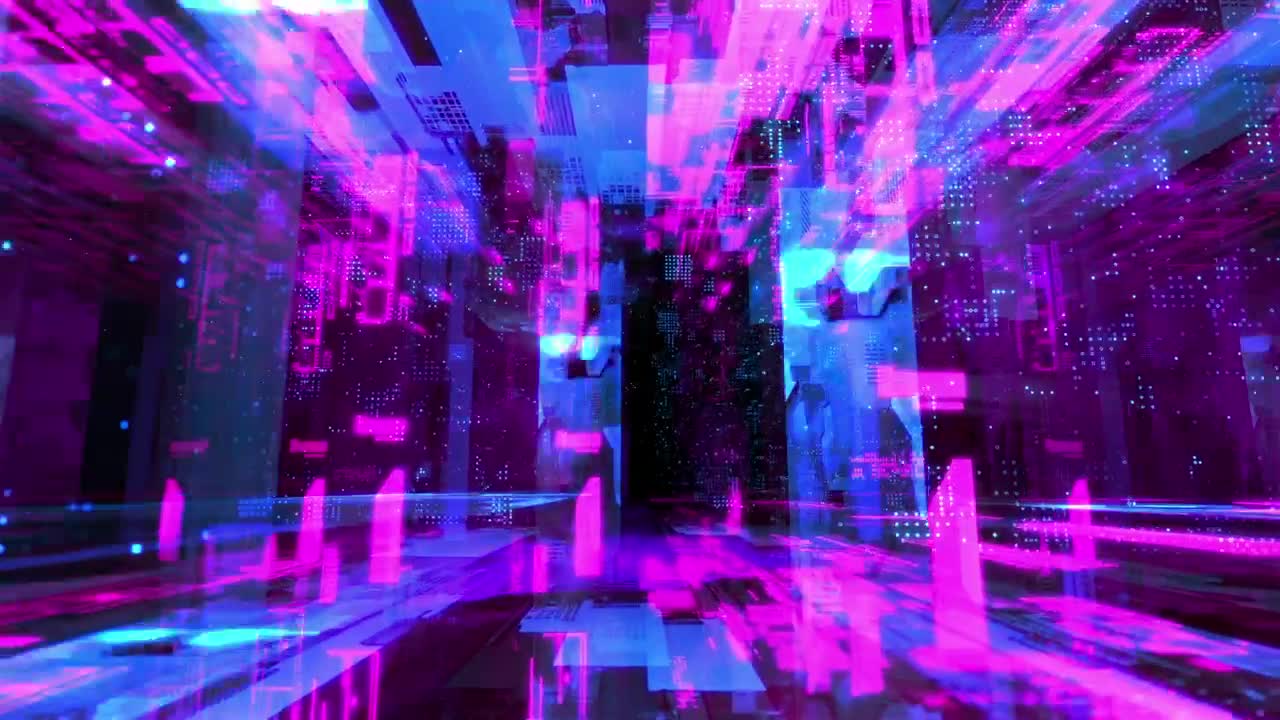 Stock Footage Virtual World Of Artificial Intelligence Live Wallpaper - Free Download