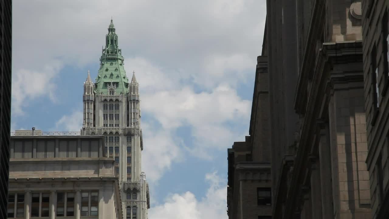 Stock Video Looking Between Buildings In Nyc Animated Wallpaper - Free Download