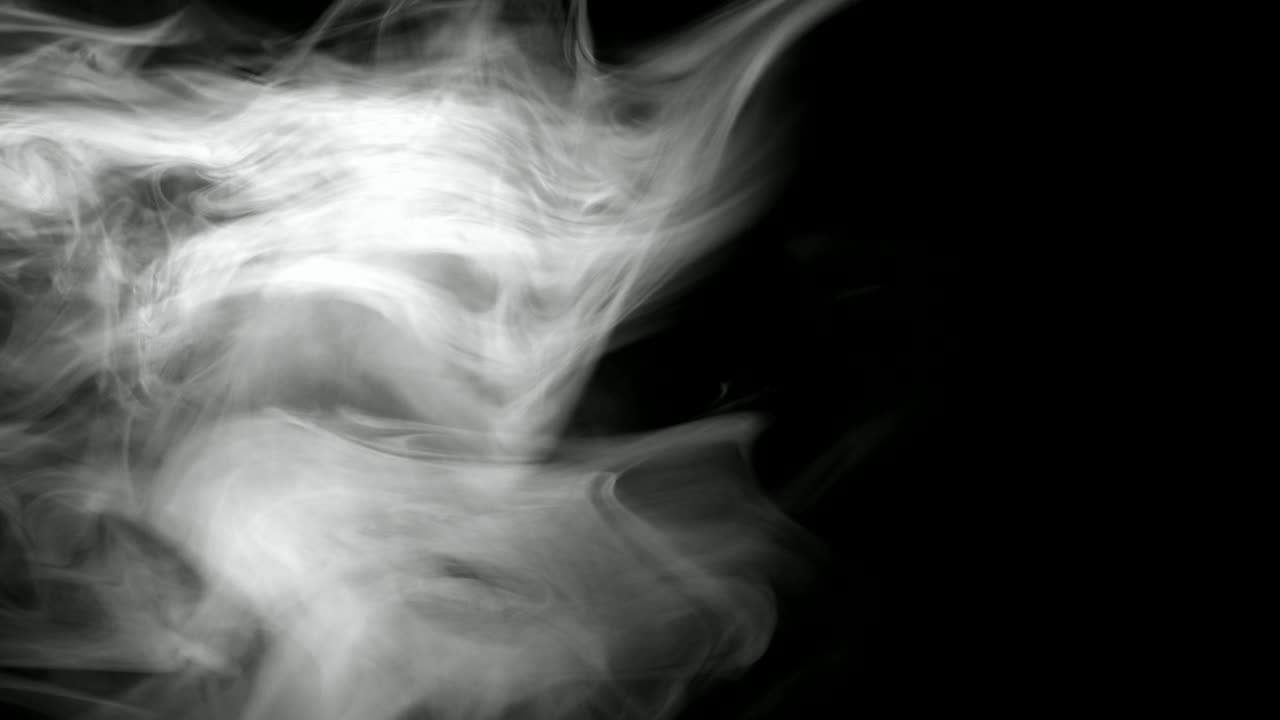 Stock Footage White Smoke Floating In Front Of A Black Background Live Wallpaper - Free Download