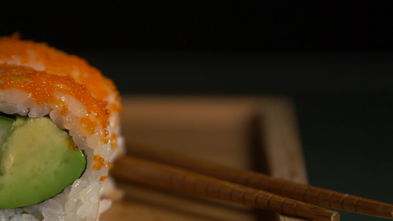 Free Video Stock sushi rolls with avaocado Live Wallpaper - Free Download